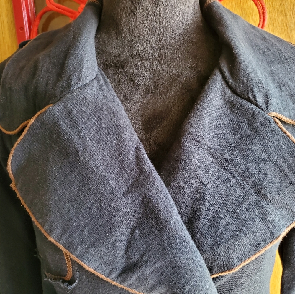 Vintage Burning Torch fleece jacket